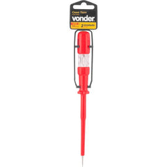 Chave Teste Haste Isolada Vermelha Vonder