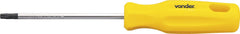 Chave torx t-25 com cabo reto cromo vanádio Vonder
