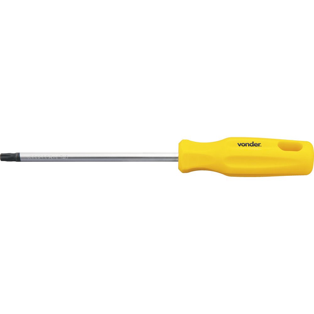 Chave torx t-40 com cabo reto cromo vanádio Vonder