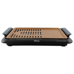 Churrasqueira Elétrica PCQ1500D 1500W Philco Base Removível e Coletor de Gordura 220V