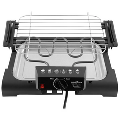 Churrasqueira Elétrica Gourmet BCG1 Britânia Bandeja Removível Fácil Limpeza 127V