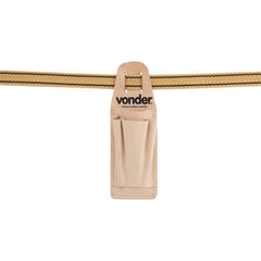 Cinto para eletricista couro natural Vonder