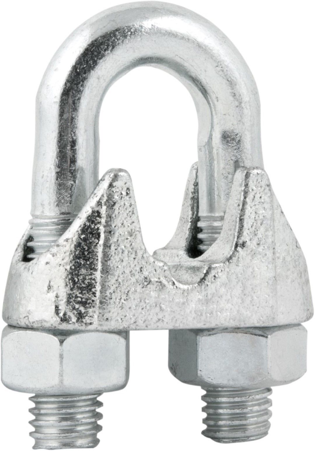 Clips p/ Cabo de Aço 1/2''12,70 mm Cartela c/ 2 peças Vonder