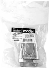 Clips para Cabo de Aço 1.1/8''28,60 mm Encartelado Vonder