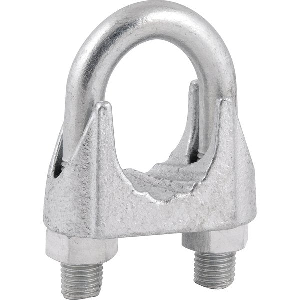 Clips p/ cabo de aço 1.1/4" leve galv c/ 40 peças Vonder