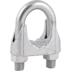 Clips p/ cabo de aço 1.1/4" leve galv c/ 40 peças Vonder