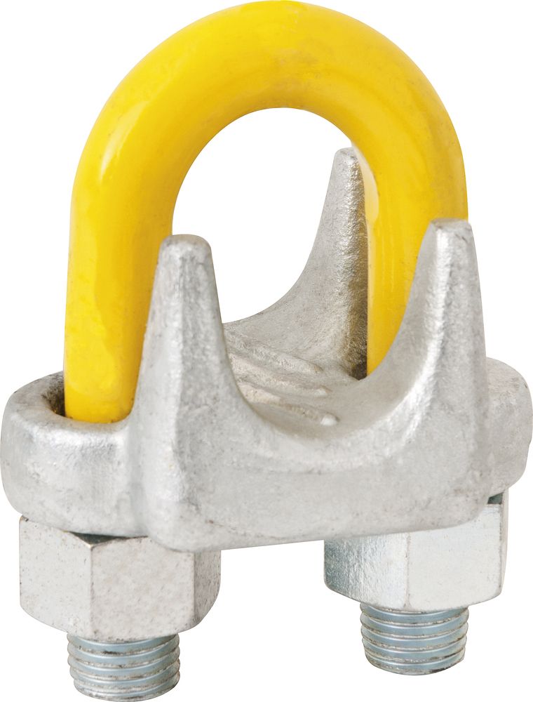 Clips para cabo de aço 1/2" pesado galvanizado - Vonder Plus