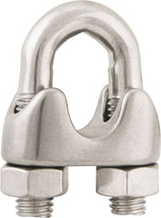 Clips para cabo de aço 1/8" leve inox Vonder