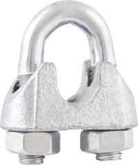 Clips p/ cabo aço 3/16" leve galv c/ 2 pç cart Vonder