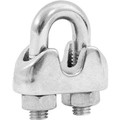 Clips para cabo de aço 5/8" leve inox - Vonder