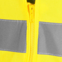 Colete Refletivo Bolso Amarelo Ziper Cv108 Vonder