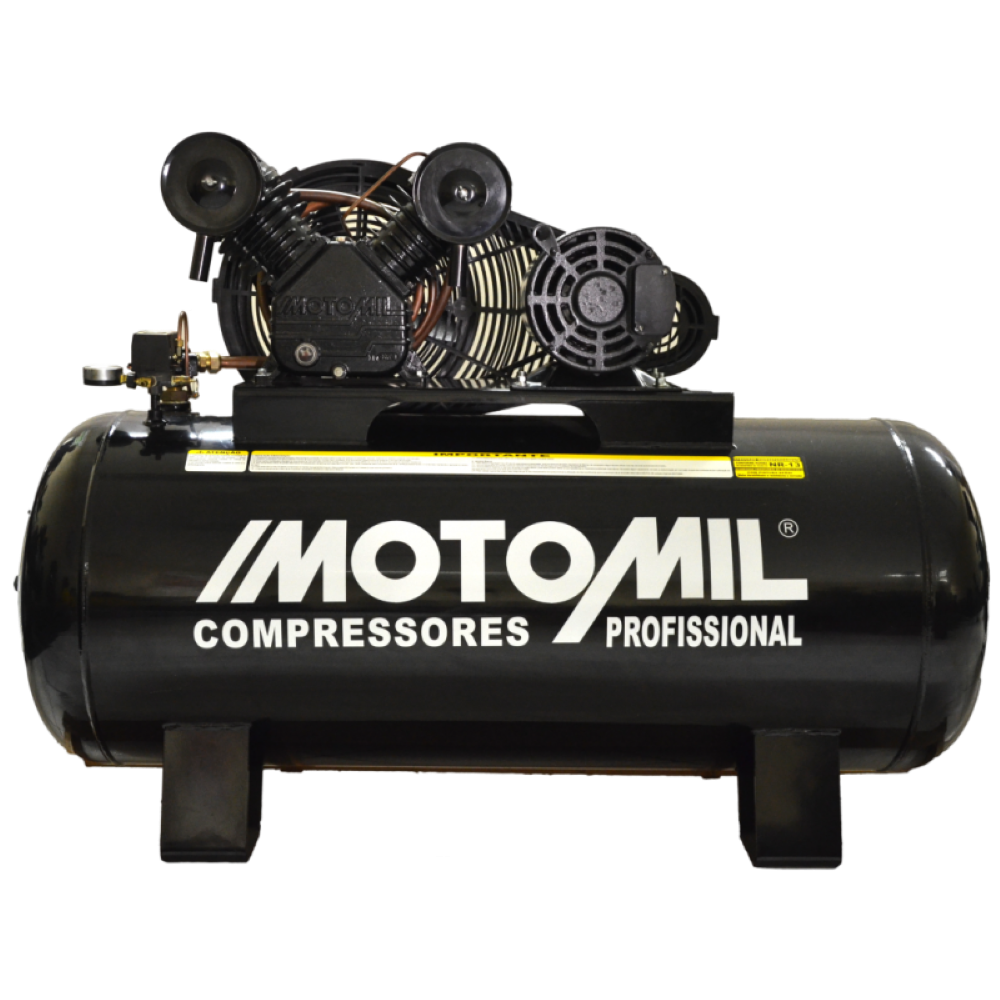 Compressor 140lbs 7,5HP Trif 220/380V 350L CMV30/350 Motomil