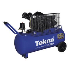 Compressor de Ar Cp150100P-2 Tekna 100L 3HP Pressão Máxima 116 PSI Com Rodas Traseira 220V 60Hz