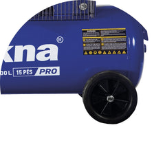 Compressor de Ar Cp150100P-2 Tekna 100L 3HP Pressão Máxima 116 PSI Com Rodas Traseira 220V 60Hz