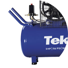 Compressor de Ar Cp150100P-2 Tekna 100L 3HP Pressão Máxima 116 PSI Com Rodas Traseira 220V 60Hz