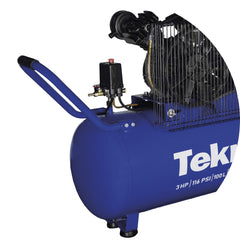 Compressor de Ar Cp150100P-2 Tekna 100L 3HP Pressão Máxima 116 PSI Com Rodas Traseira 220V 60Hz