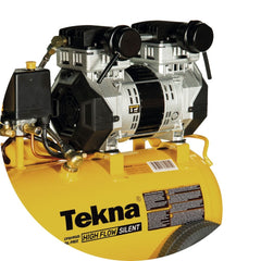 Compressor de Ar CPSH9025-2C Tekna 24L 2,5HP Pressão Máxima 116 PSI Com Rodas Traseira 220V 60Hz
