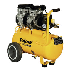 Compressor de Ar CPSH9025-2C Tekna 24L 2,5HP Pressão Máxima 116 PSI Com Rodas Traseira 220V 60Hz