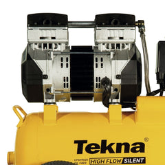 Compressor de Ar CPSH9025-2C Tekna 24L 2,5HP Pressão Máxima 116 PSI Com Rodas Traseira 220V 60Hz