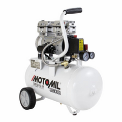 Compressor Silencioso 120Psi 127V Branco Cms-5/24B Motomil