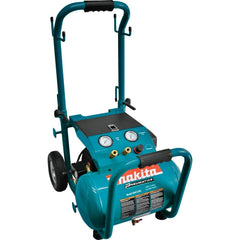 Compressor de Ar 3.0Hp 140PSI Com 2 Saídas Tanque 19,8L Rodas Traseira MAC5200 110V Makita