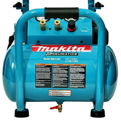 Compressor de Ar 3.0Hp 140PSI Com 2 Saídas Tanque 19,8L Rodas Traseira MAC5200 110V Makita