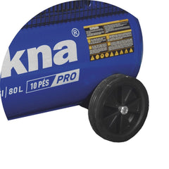 Compressor de Ar CP10080P-1 Tekna 80L 2HP Pressão Máxima 116 PSI Com Rodas Traseira 127V 60Hz