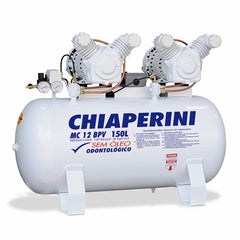Compressor Odontológico Mono Aberto s/Óleo 150L Chiaperini
