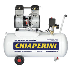 Compressor Odontológico s/Óleo c/Rodas 50L 220V Chiaperini