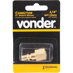 Conector com Rosca Fêmea 1/4'' x 1/4'' Vonder