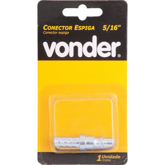 Conector pino racord espiga 5/16" com 1 peça - Vonder
