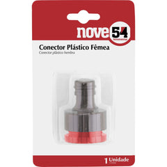 Conector fêmea para engate rápido jardim plástico - Nove54