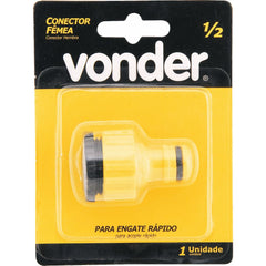 Conector fêmea para engate rápido jardim plástico Vonder