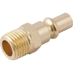 Conector pino racord macho 1/4" npt latão cartela Vonder