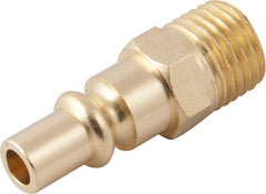 Conector pino racord macho 1/4" npt latão cartela Vonder