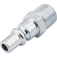 Conector Pino Rosca Macho 1/4  Npt Aço Rápido Zincado Cartel