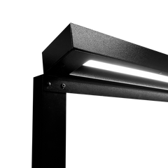 Conjunto de Ilumincação e Tomadas Bancada Dark Presto