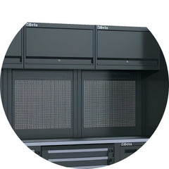 Conjunto de Móveis Oficina com Bancada Armário Parede Carrinho Painel Ferramenta RSC50 F Beta