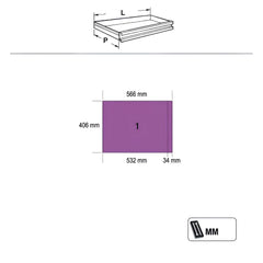 Conjunto Móveis Oficina com Bancada Armário Parede Carrinho Paineis Paineis Ferramenta C45PRO/W Beta