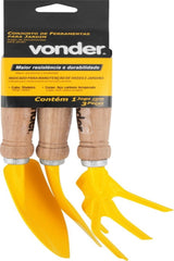 Conjunto p/ Jardim c/ 3 peças Cabos Em Madeira Vonder Plus