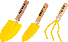 Conjunto p/ Jardim c/ 3 peças Cabos Em Madeira Vonder Plus