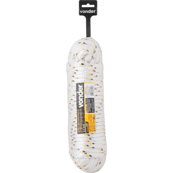 Corda Multifil Trançada 12mmx30 metros Cartela Vonder