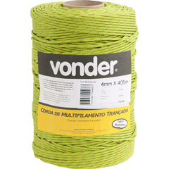 Corda Multifilamento Trançada 10,0mm 11,0kg 147 Metros Verde