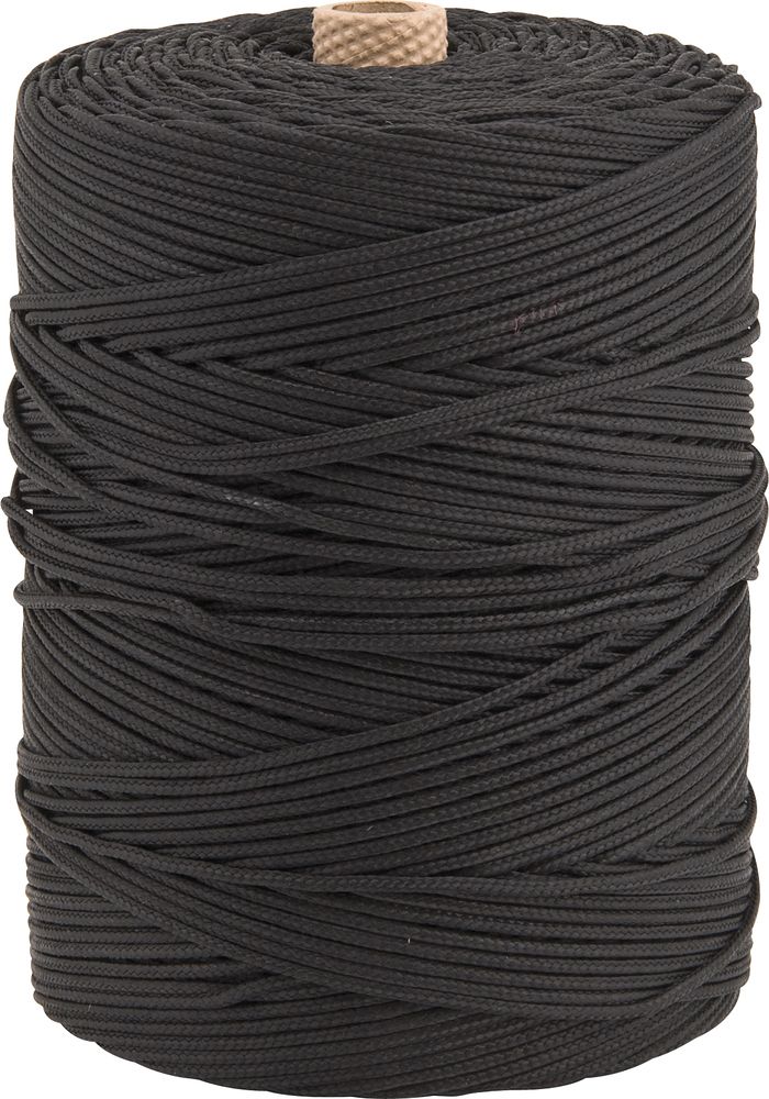 Corda Trançada 4,0mm 4,0kg 400m Preta P Vonder