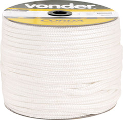 Corda Multifilamento Trançada 5,0mm 3,0kg 250m Branca Vonder - Guimepa