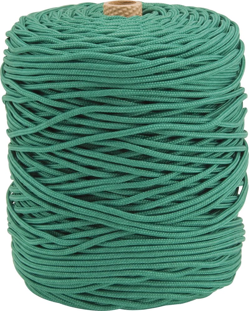 Corda Multifilamento Trançada 6,0mm 4,0kg 191 Metros Verde P