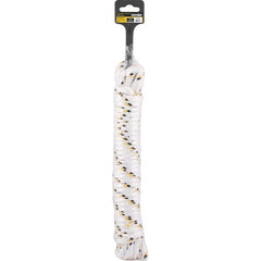 Corda Trançada 8,0mm 0,405kg 15m Branca Vonder