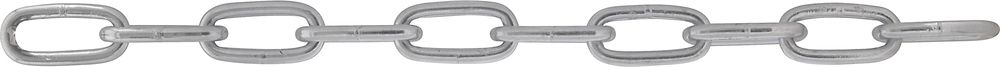 Corrente 1/8 Longa Zincada Balde Plástico Com 25 Kg Vonder