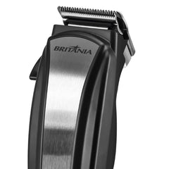Máquina de Cortar Cabelo BCR22P Britânia Com 9 Acessórios Lâmina de Aço Inox 220V