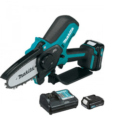 Cortador de Galhos 100Mm Sem Fio 12V Com 1 Bateria Carregador Sabre e Corrente UC100DWA01 Makita